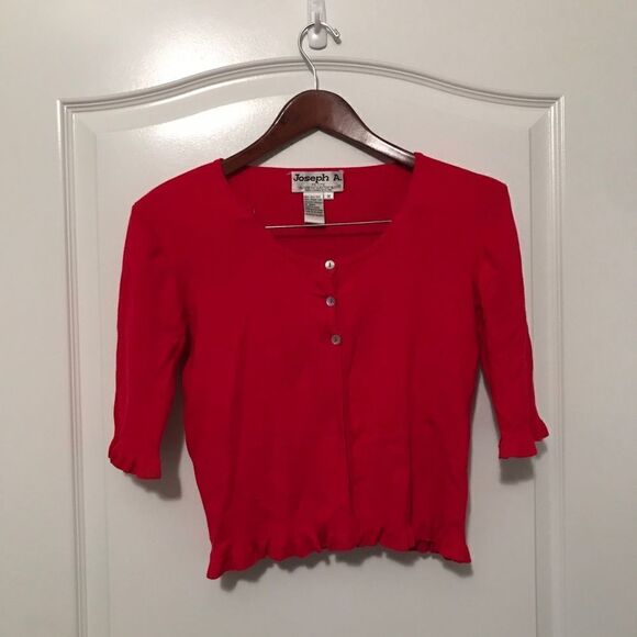 Vintage Joseph A. - Petite Short Sleeve Button Up - Picture 1 of 3